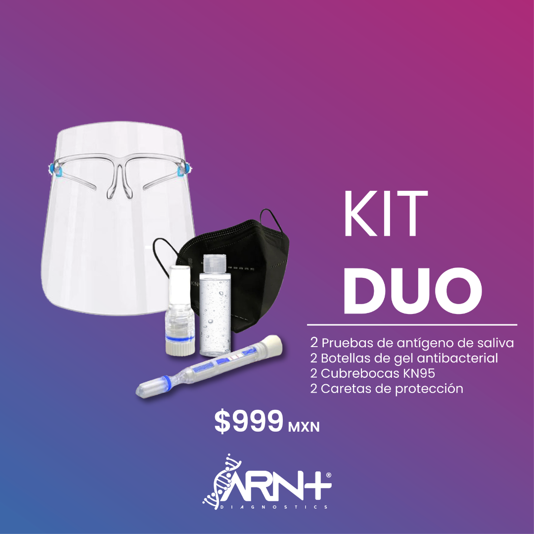 KIT DUO - Antígeno Saliva